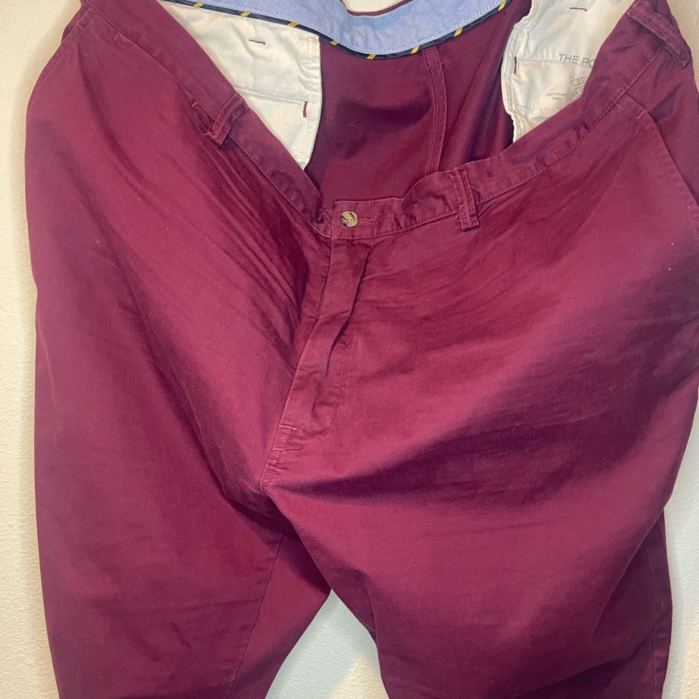Ralph Lauren Men's Deep Red Chinos